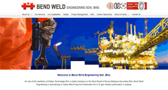 Desktop Screenshot of bendweld.com